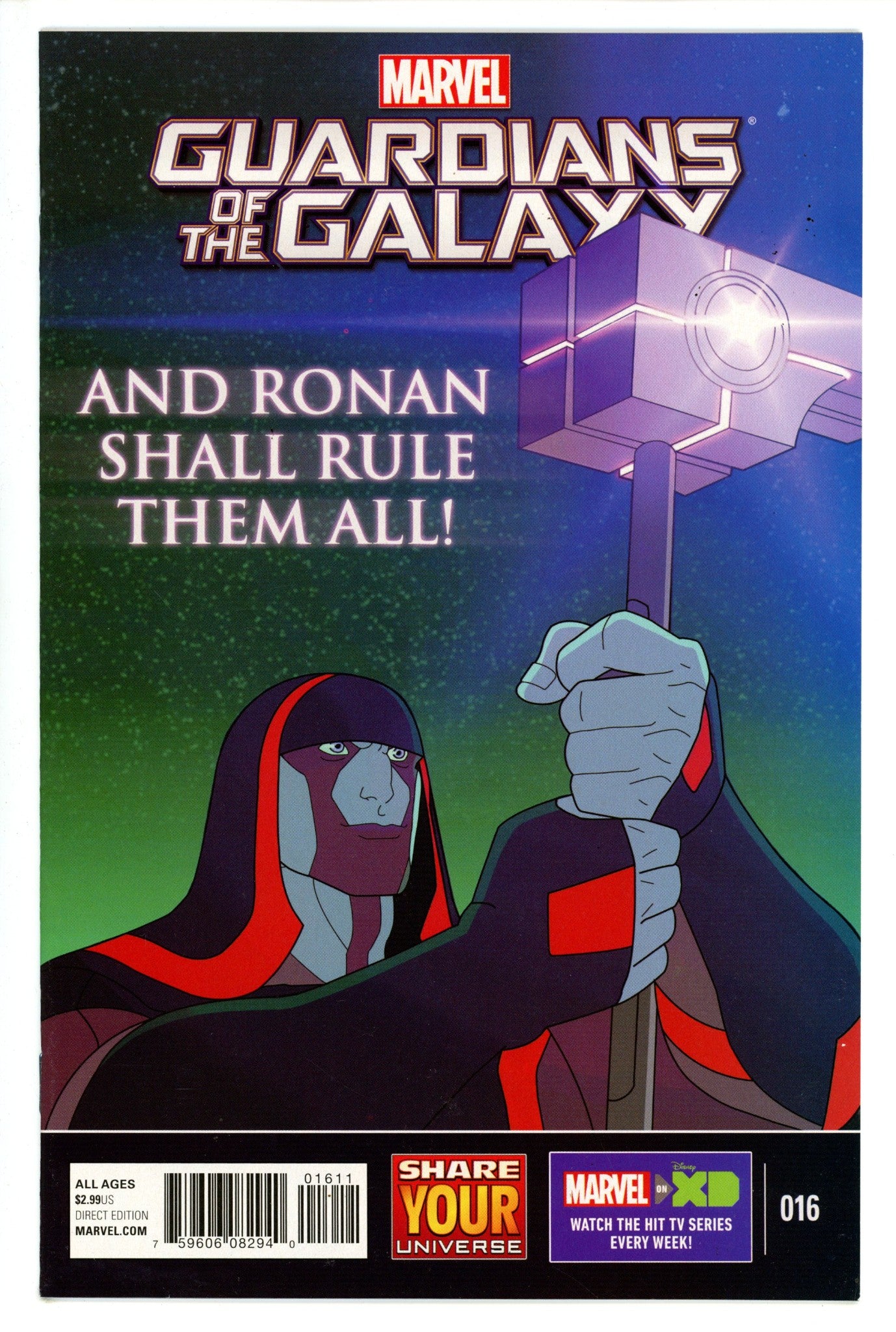 Marvel Universe Guardians of the Galaxy Vol 2 16 High Grade (2017)