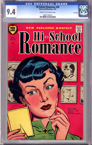 Hi-School Romances 39 CGC 9.4 (1955)
