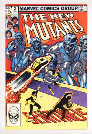 The New Mutants Vol 1 2 Mid Grade (1983)