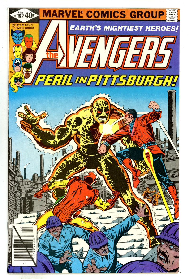 The Avengers Vol 1 192  VF (8.0)   (1980)        
