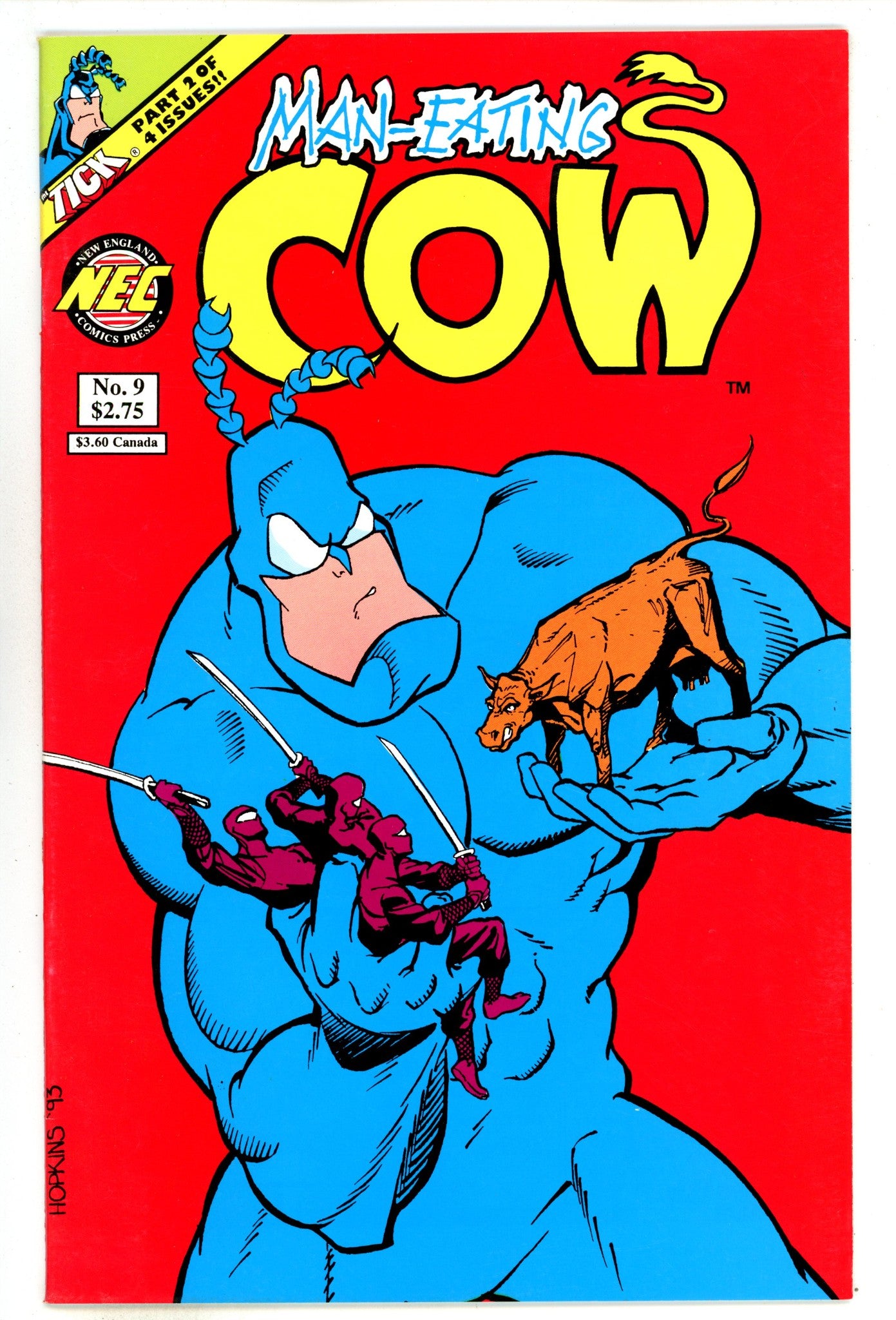 Man-Eating Cow 9 Mid Grade (1994) 