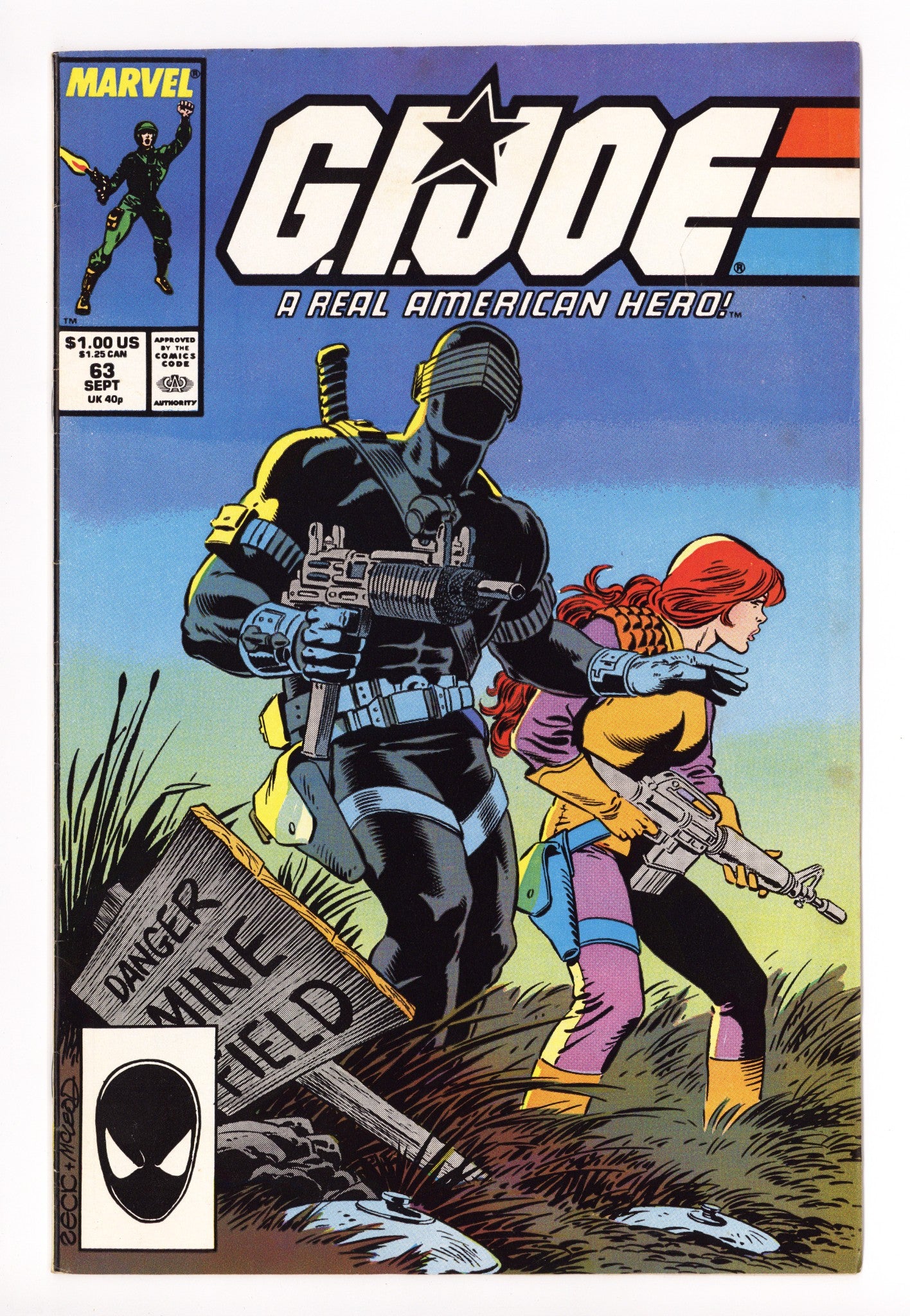 G.I. Joe, A Real American Hero 63 Low Grade (1987) 