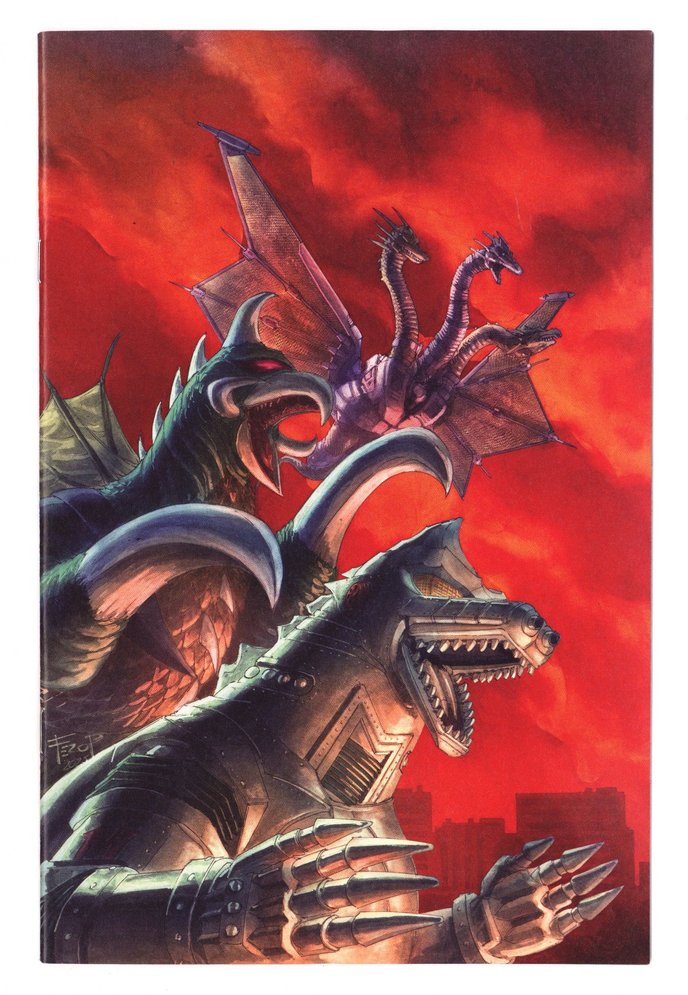 Godzilla: Here There Be Aliens 4 Peniche Virgin Incentive NM- (2025)