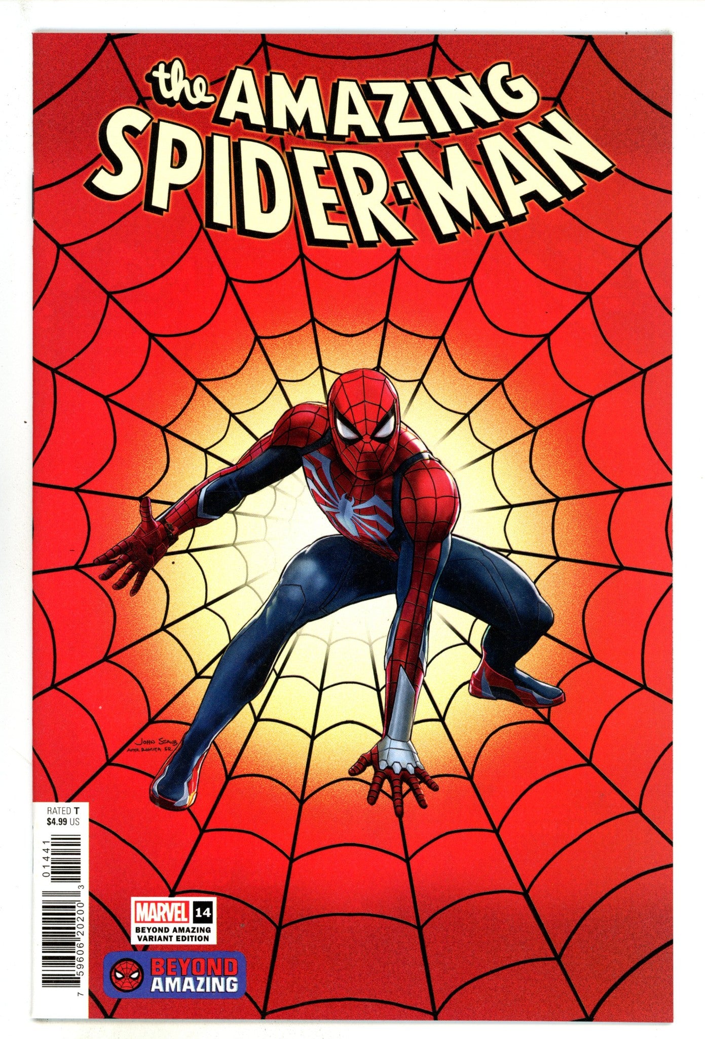 The Amazing Spider-Man Vol 6 14 (908) High Grade (2023) Staub Variant 