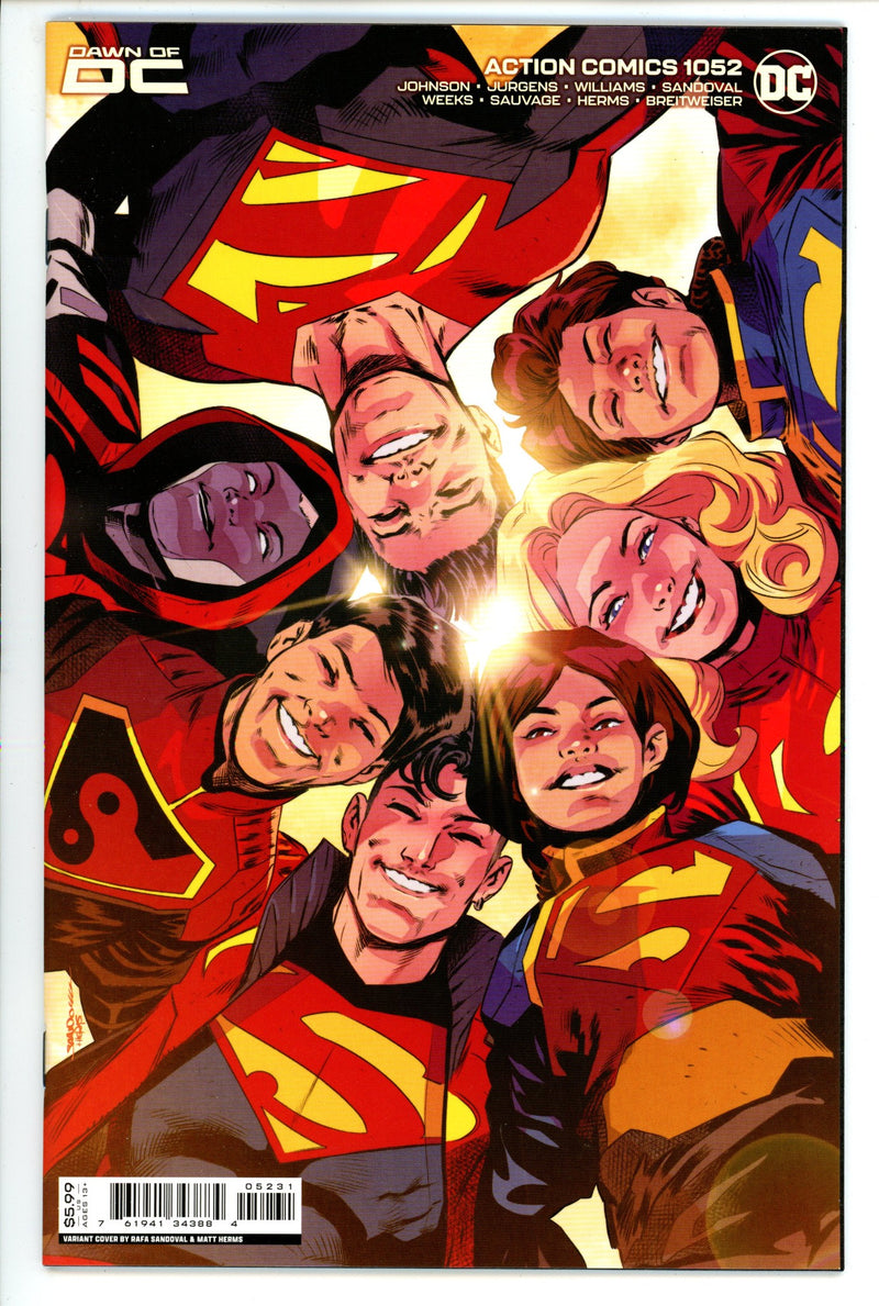 Action Comics Vol 3 1052 High Grade (2023) Sandoval Variant 