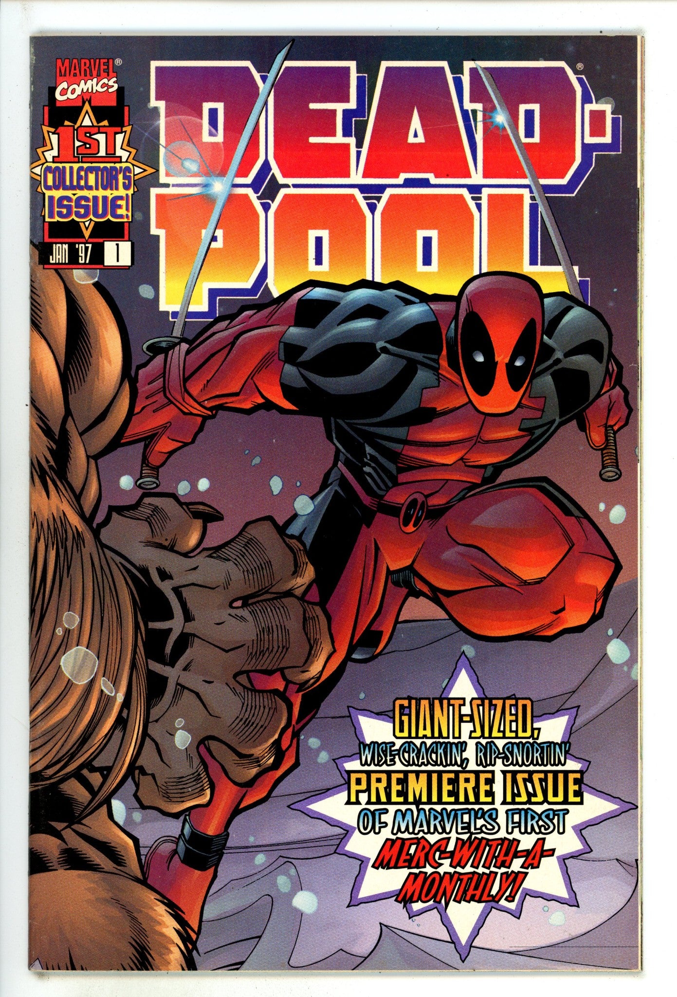 Deadpool Vol 2 1 VF (8.0) (1997) 