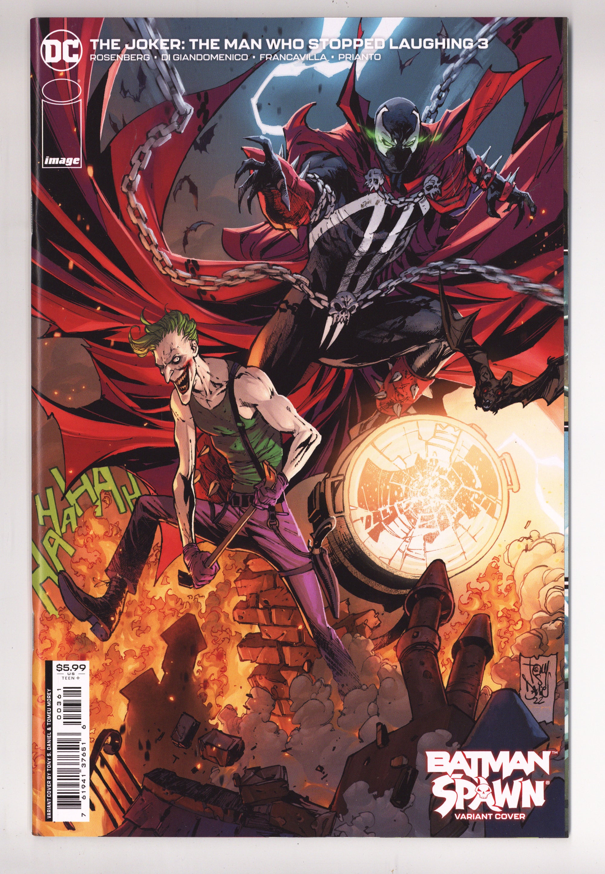 The Joker: The Man Who Stopped Laughing 3 High Grade (2023) Daniel Variant 