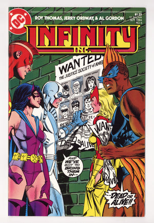 Infinity, Inc. Vol 1 6 High Grade (1984)