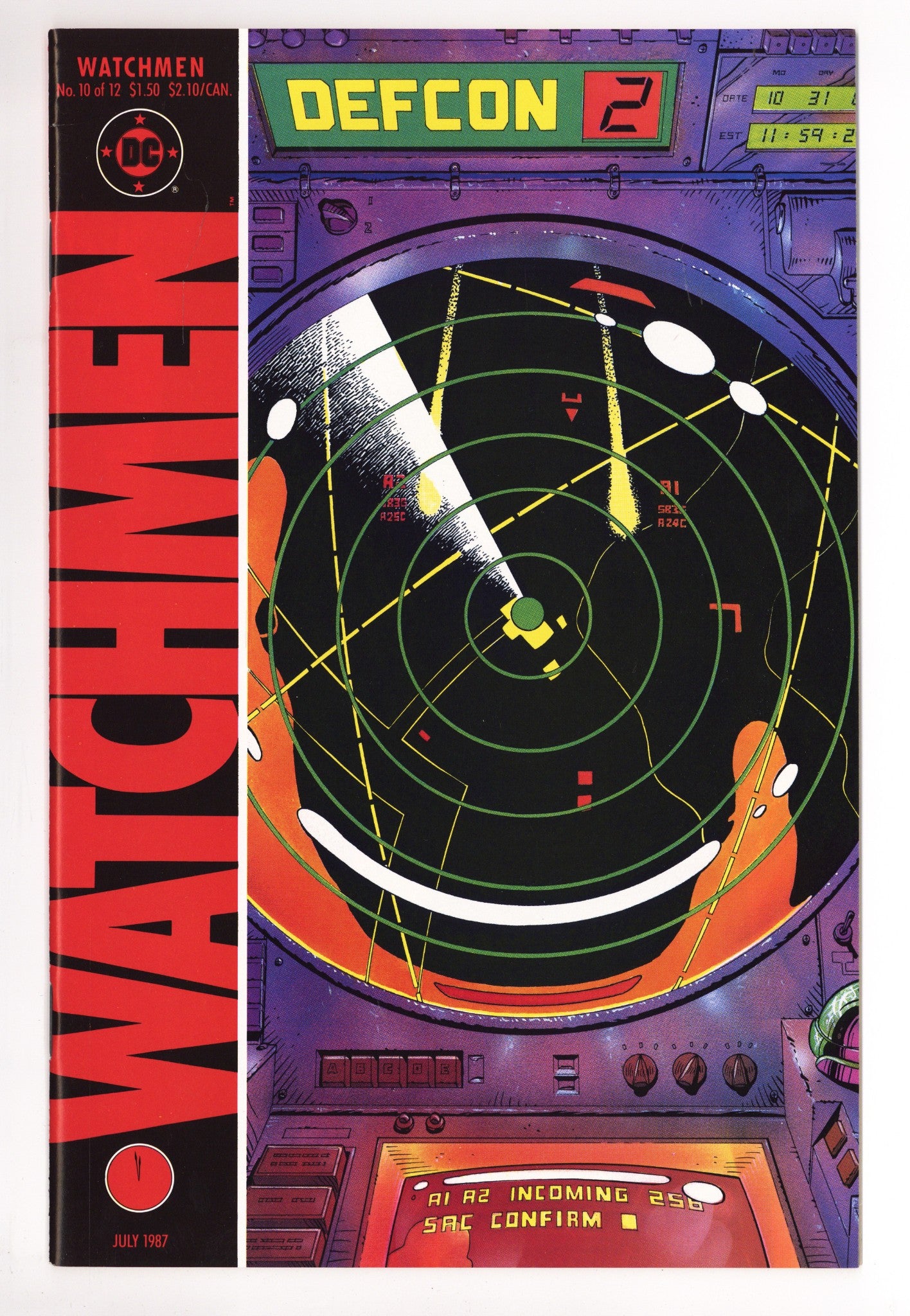 Watchmen 10 VF (8.0) (1987) 