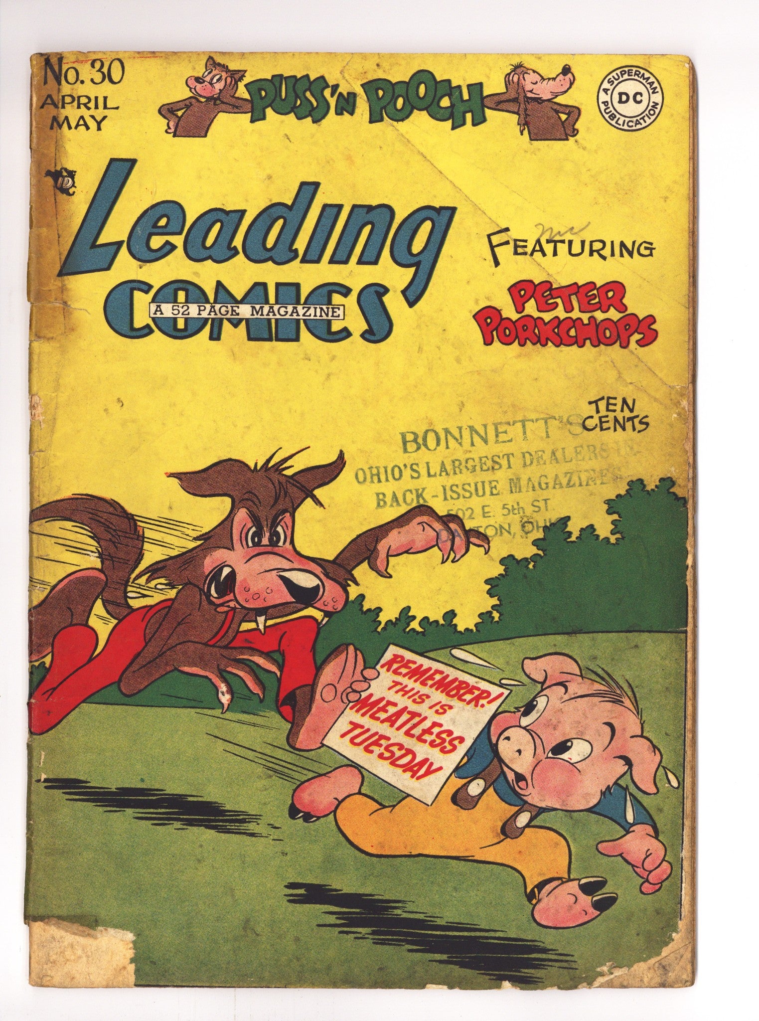 Leading Comics 30 FR (1.0) Cover Detached (1948) 