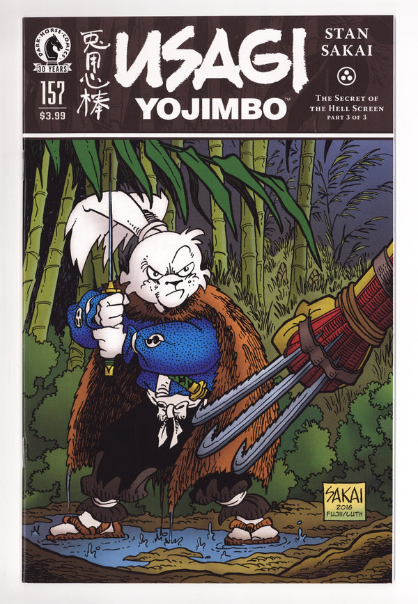 Usagi Yojimbo Vol 3 157 NM- (9.2) (2016)