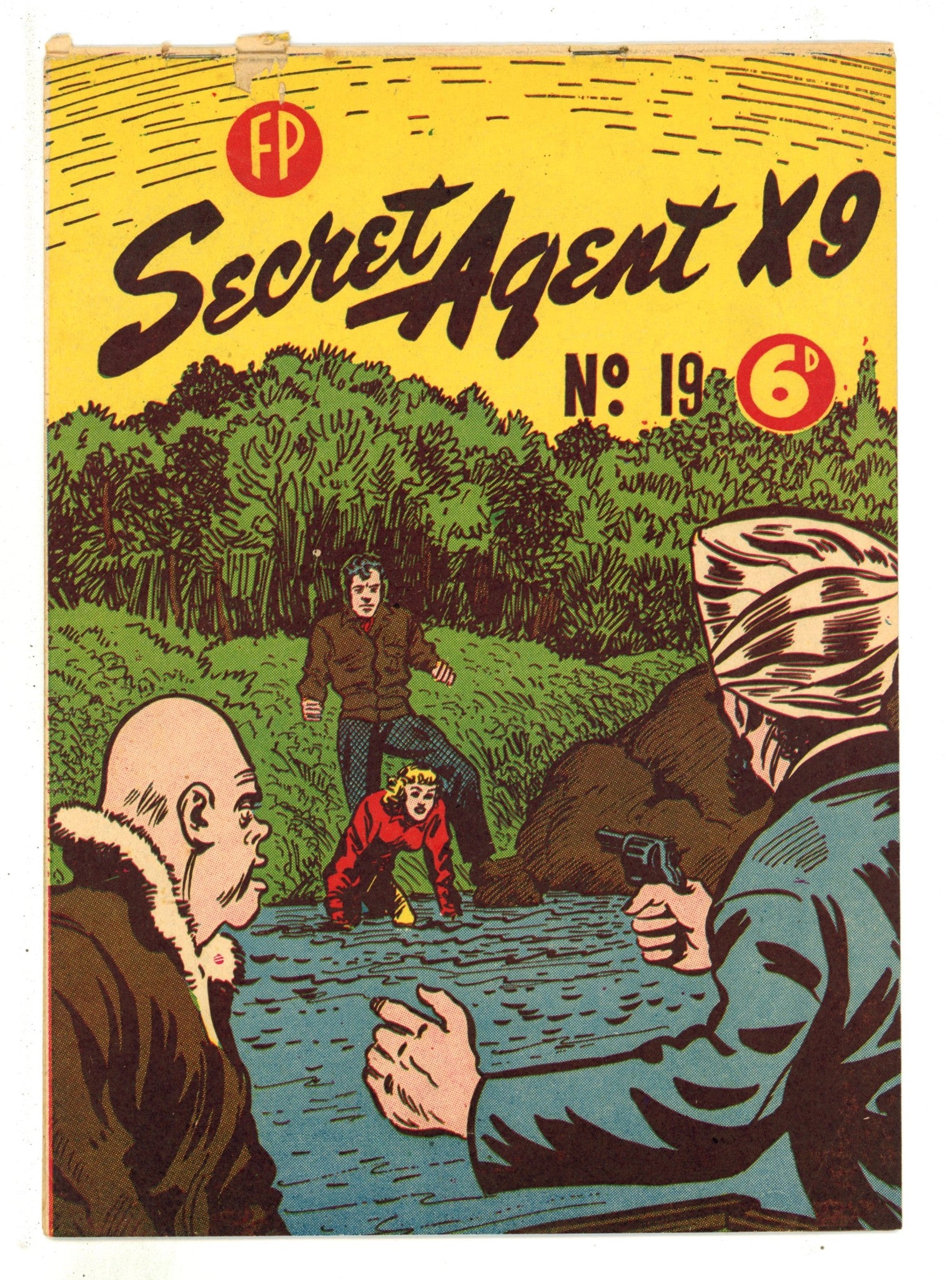 Secret Agent X-9 19 VG (4.0) (1951) 