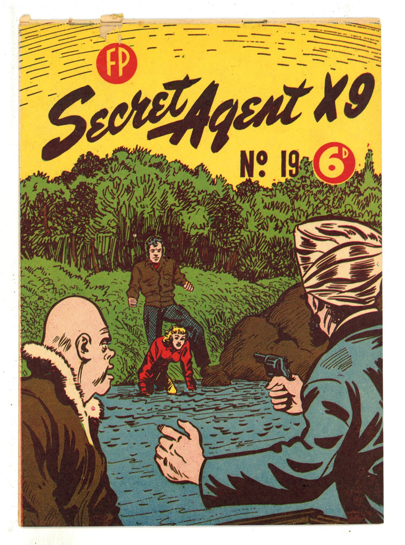 Secret Agent X-9 19 VG (4.0) (1951) 