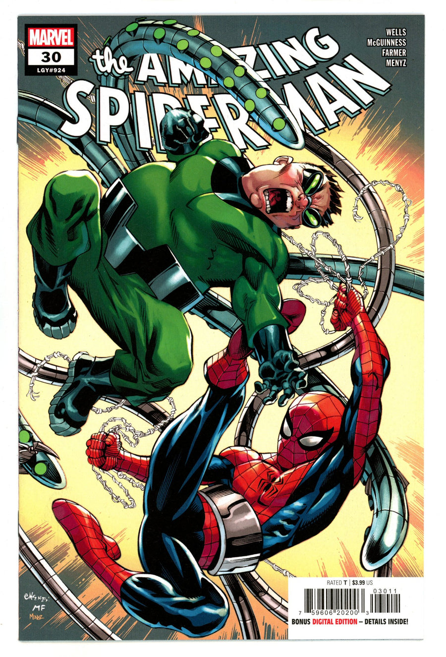 The Amazing Spider-Man Vol 6 30 (924)  High Grade  (2023)  
