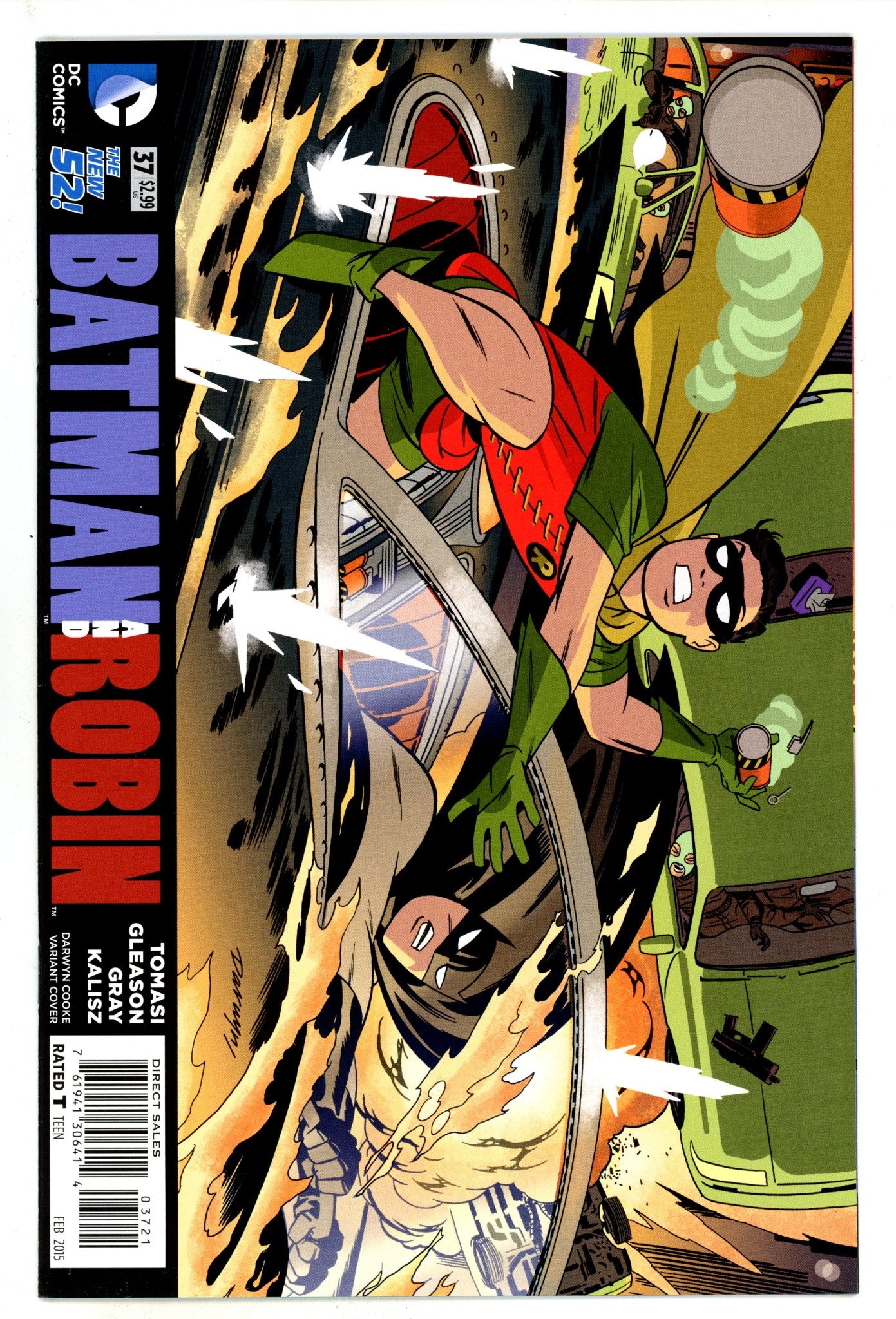Batman and Robin Vol 2 37 High Grade (2015) Cooke Variant 