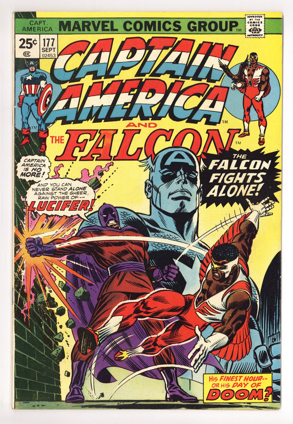 Captain America Vol 1 177 VG+ (4.5) (1974)