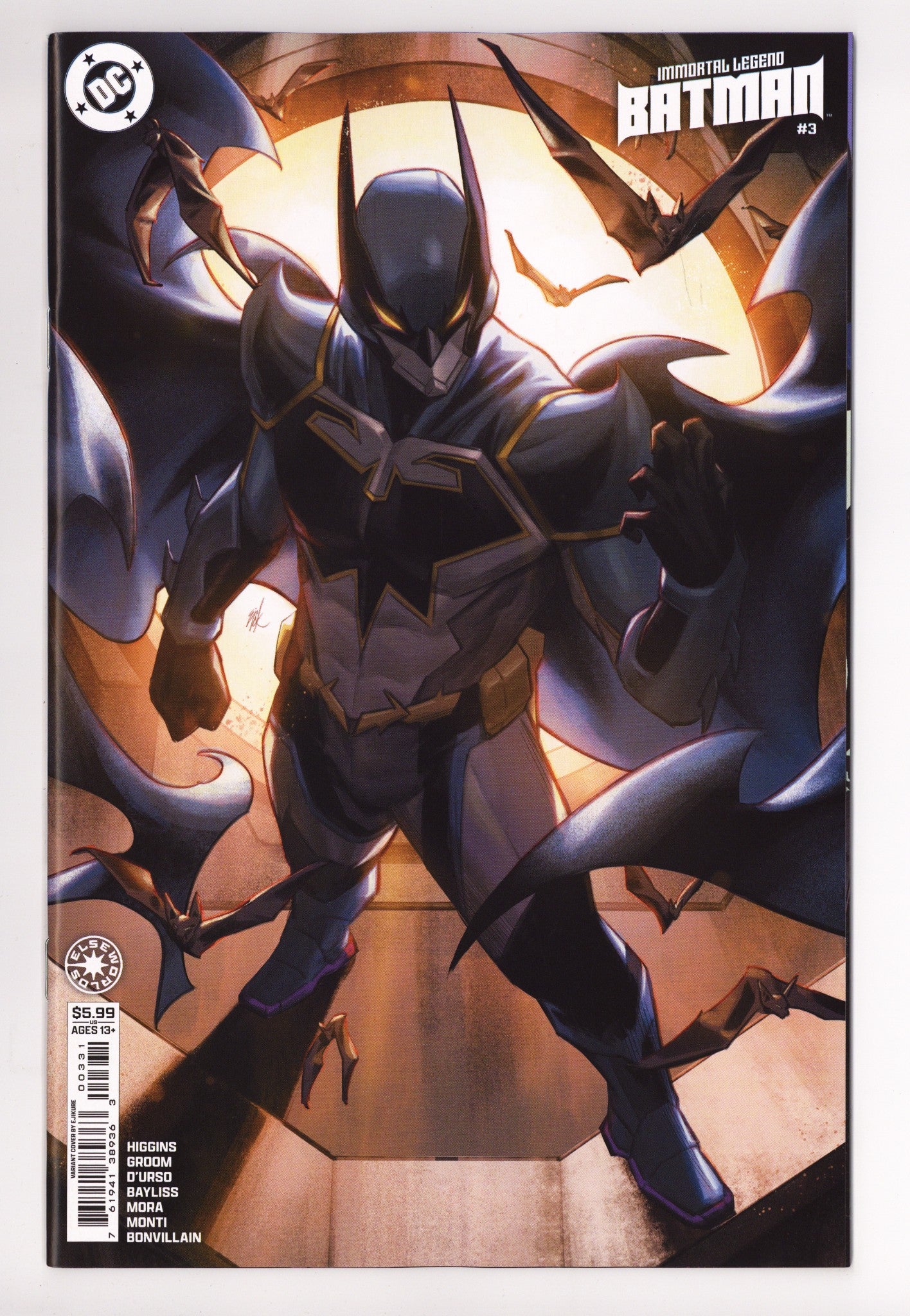 Immortal Legend Batman 3 Ejikure Variant (2025)