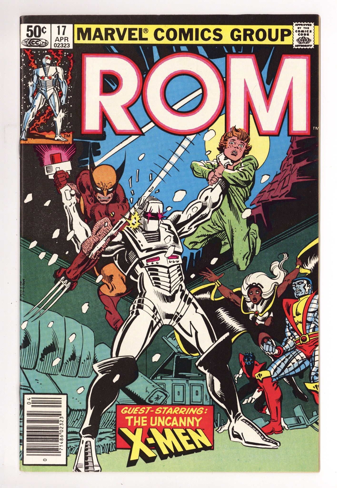 Rom Vol 1 17 Mid Grade (1981) Newsstand 