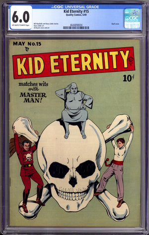 Kid Eternity 15 CGC 6.0 (FN) (1949)