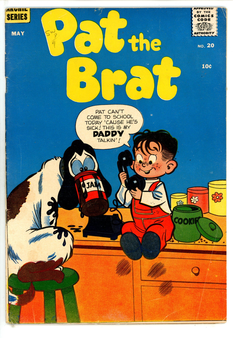 Pat the Brat 20 VG- (1957)