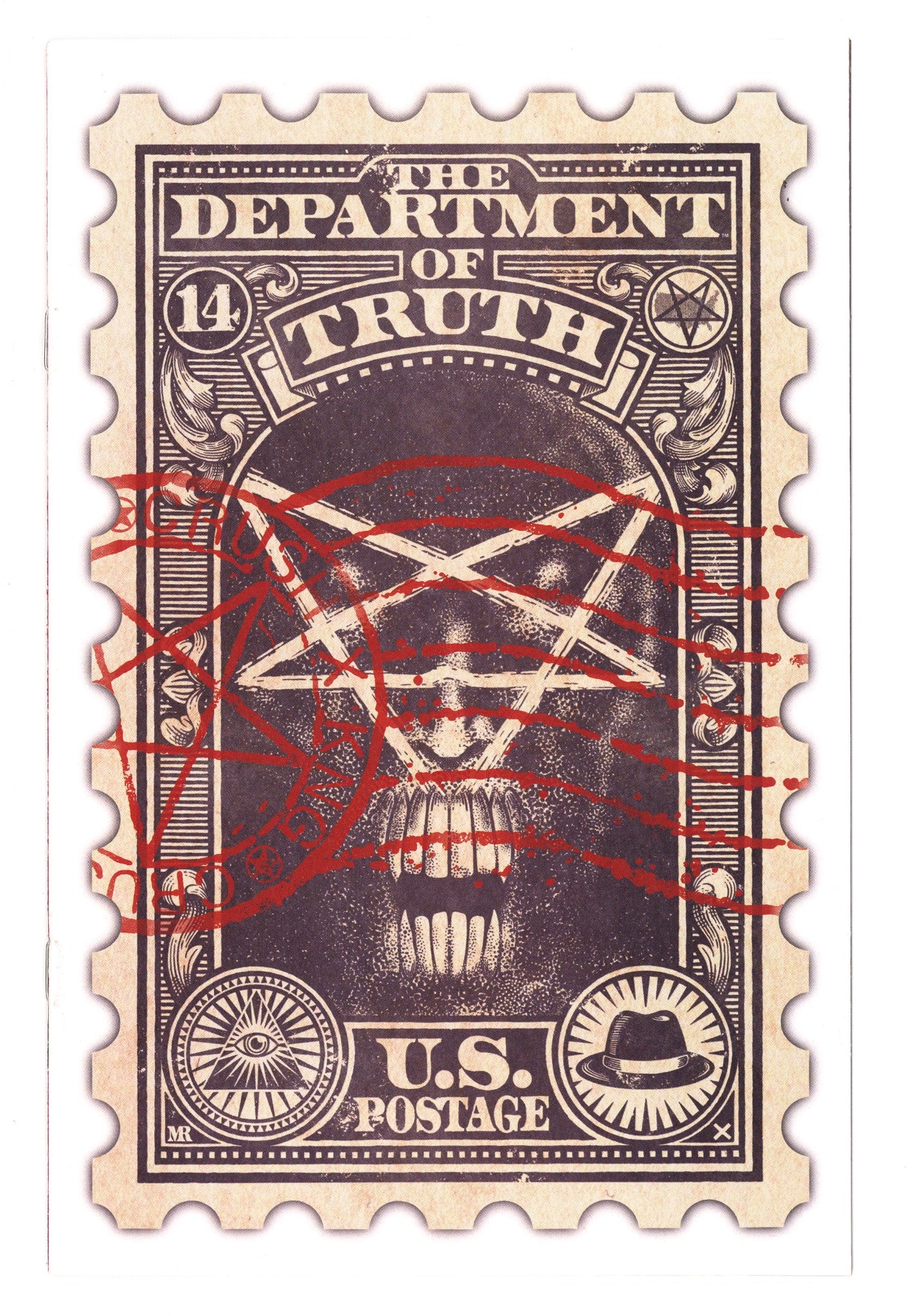 The Department of Truth   14  NM- (9.2)   (2021) Ritchie     Exclusive Variant  