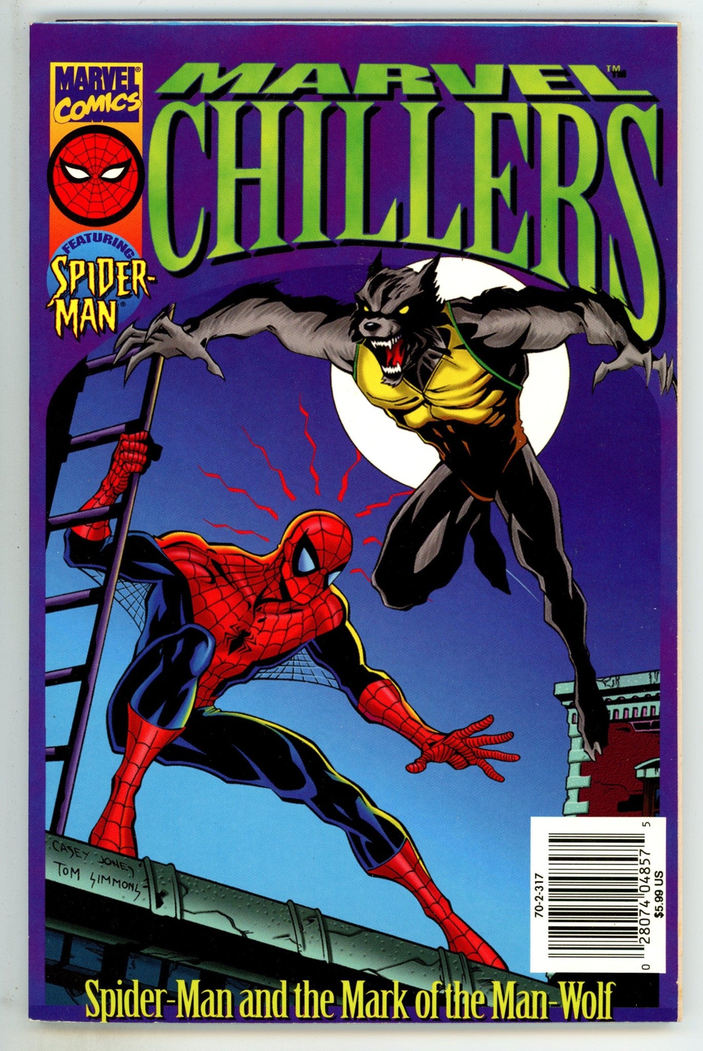 Marvel Chillers: The Mark of the Man-Wolf [nn] High Grade (1996) 
