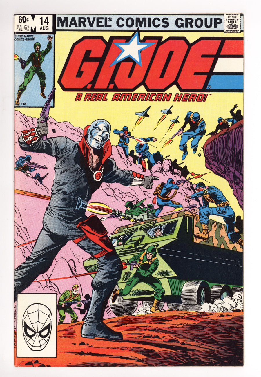 G.I. Joe, A Real American Hero 14 FN/VF (7.0) (1983) 