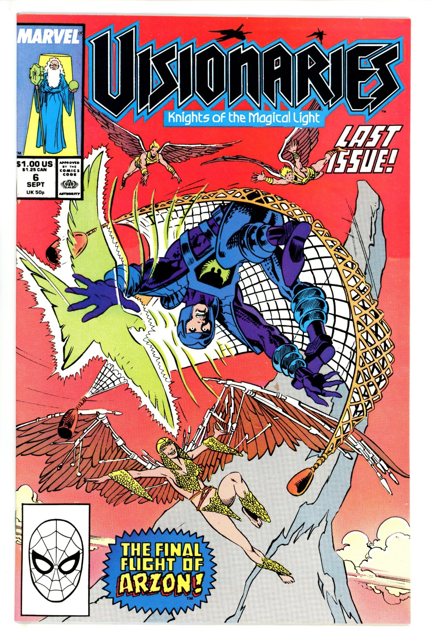 Visionaries 6 VF/NM (1988)