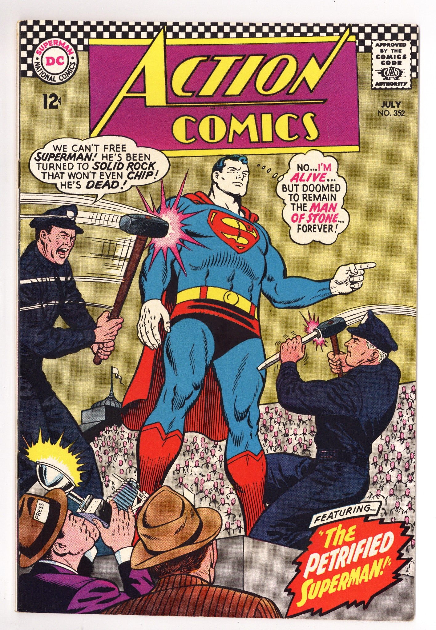 Action Comics Vol 1 352 VF- (7.5) (1967) 