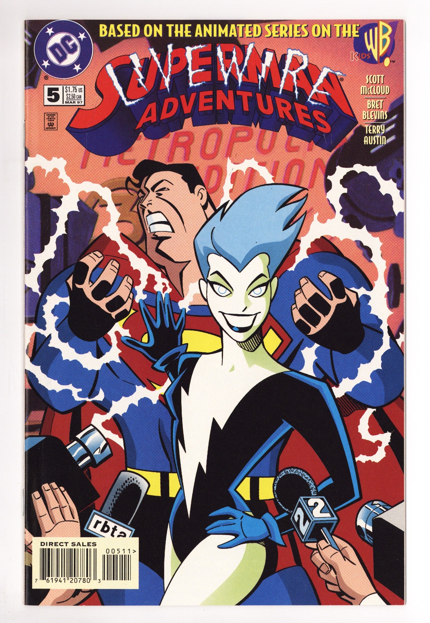 Superman Adventures 5 VF (8.0) (1997) 