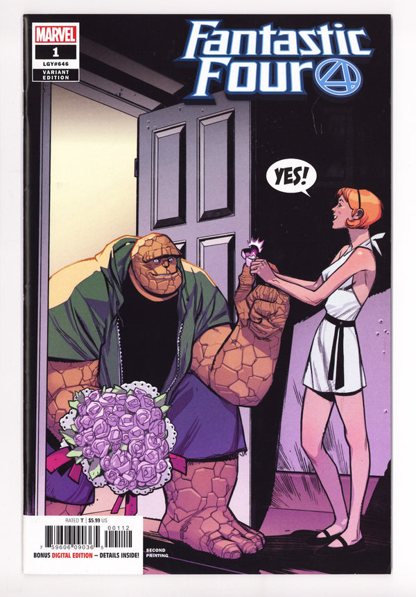 Fantastic Four Vol 6 1 High Grade (2018) 2nd Print