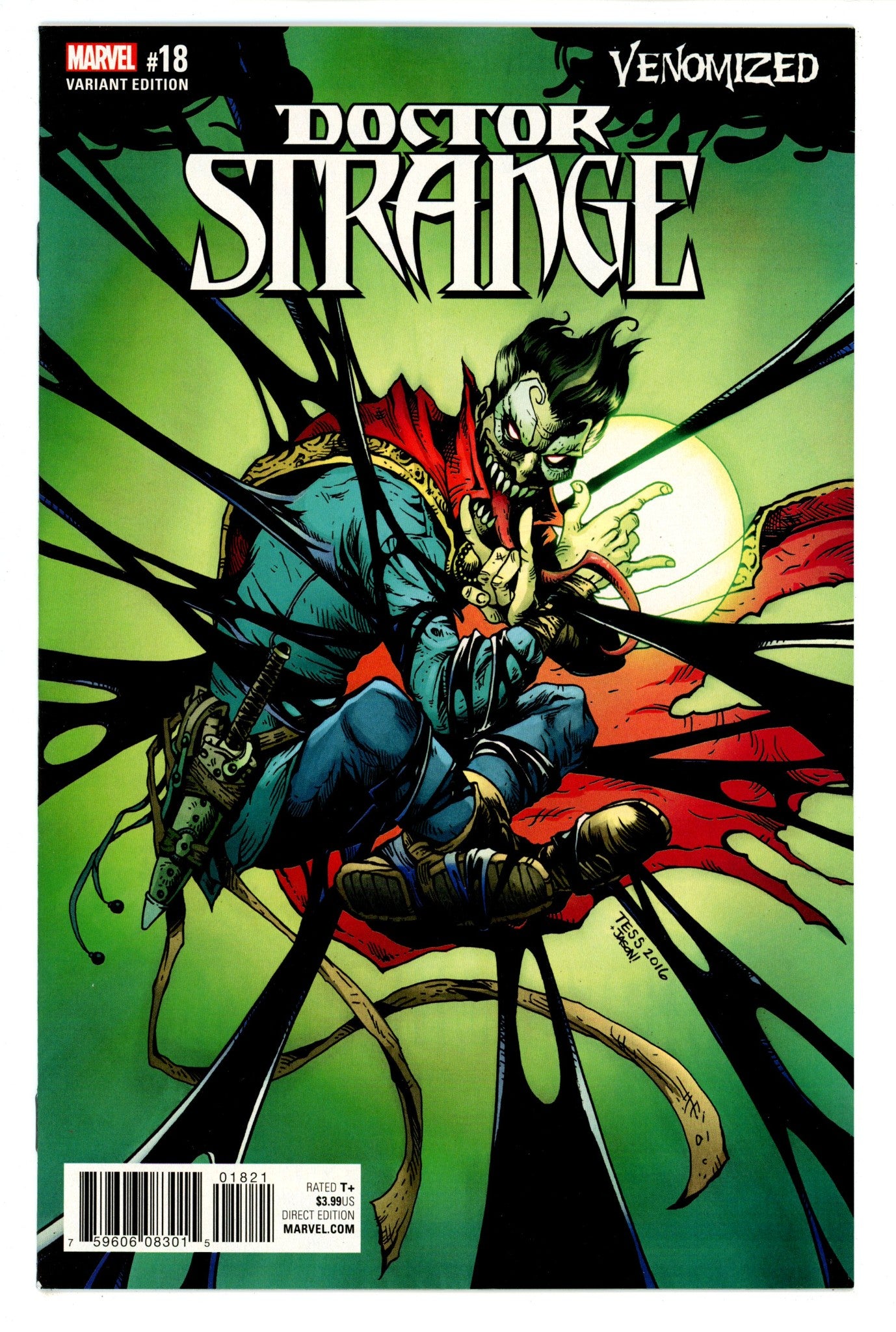 Doctor Strange Vol 4 18 High Grade (2017) Fowler Variant 