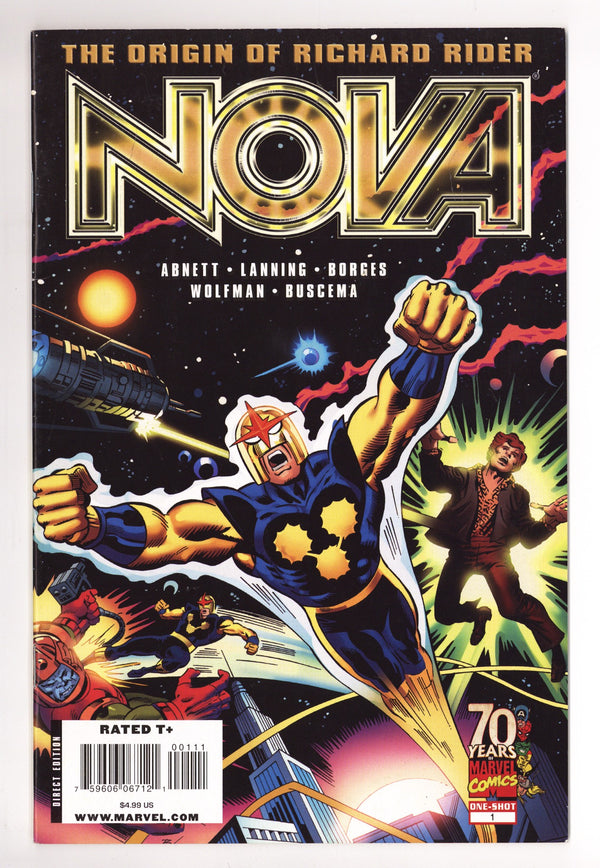 Nova: Origin of Richard Rider [nn] Mid Grade (2009)