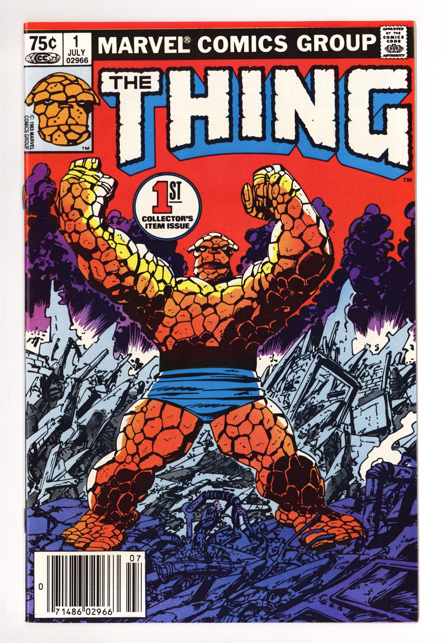 The Thing Vol 1 1 VF+ (8.5) (1983) Canadian Price Variant 