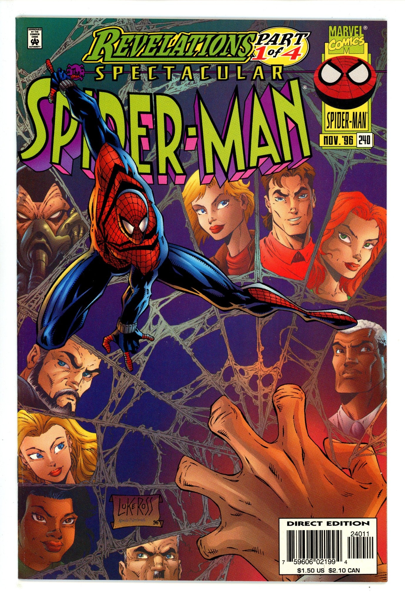 The Spectacular Spider-Man Vol 1 240 (1996)