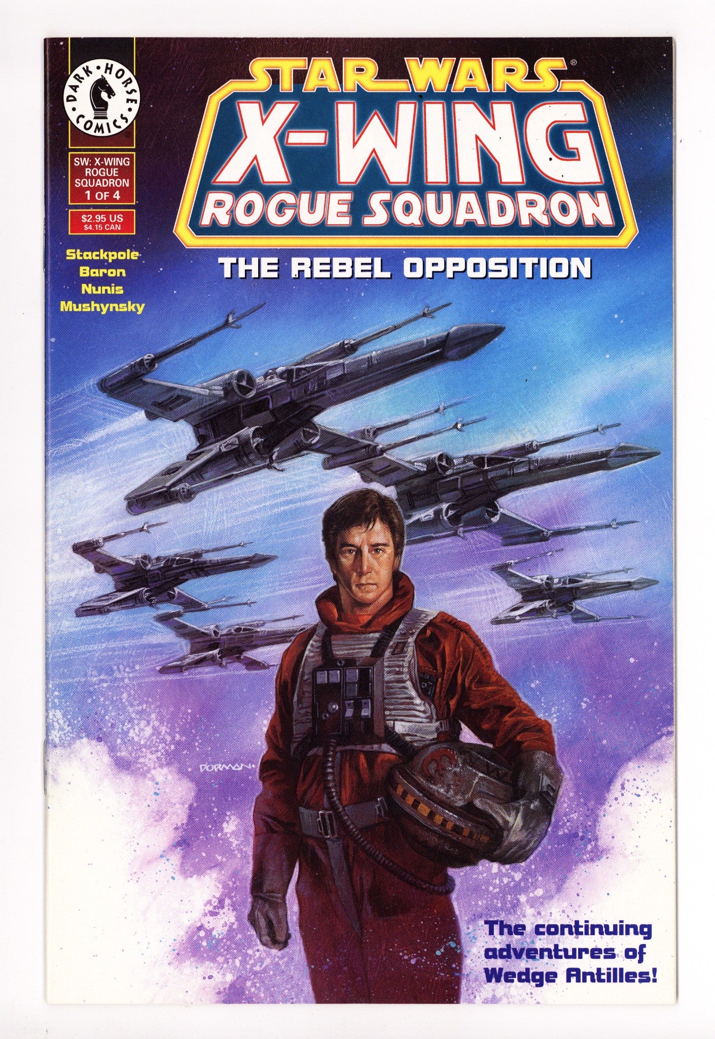 Star Wars: X-Wing Rogue Squadron   1  VF+ (8.5)   (1995)        
