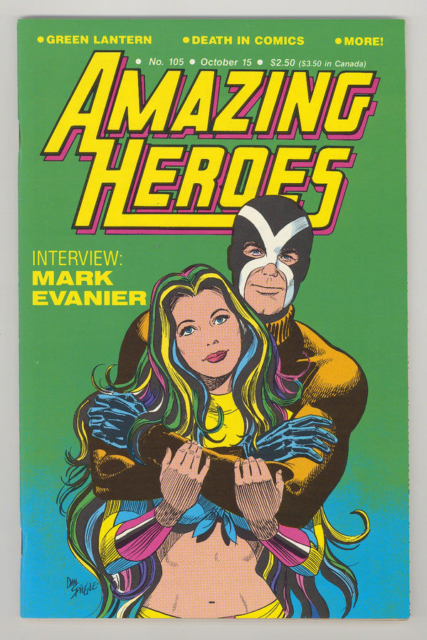 Amazing Heroes 105 VF/NM (9.0) (1986)