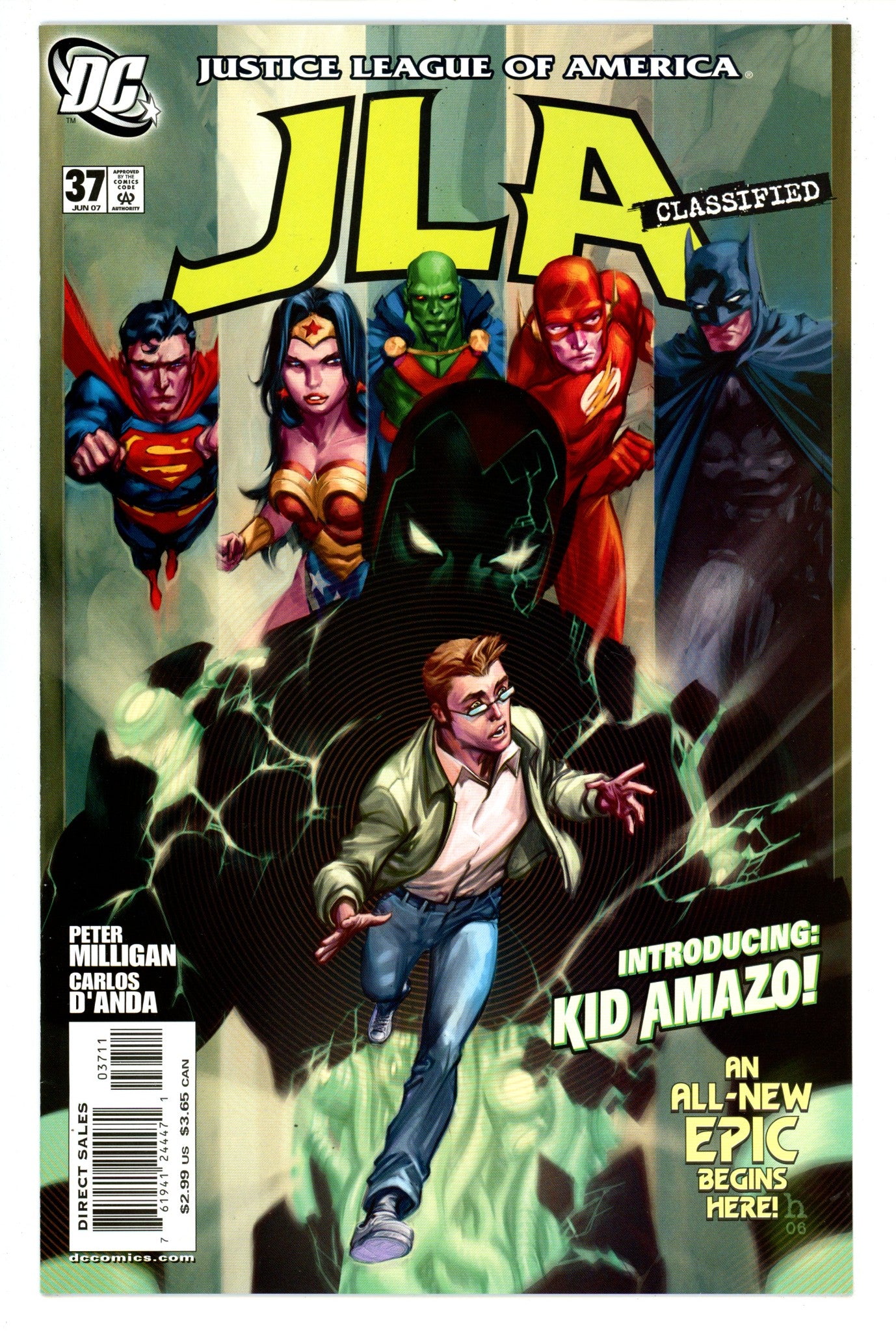 JLA: Classified  37  High Grade  (2007)   
