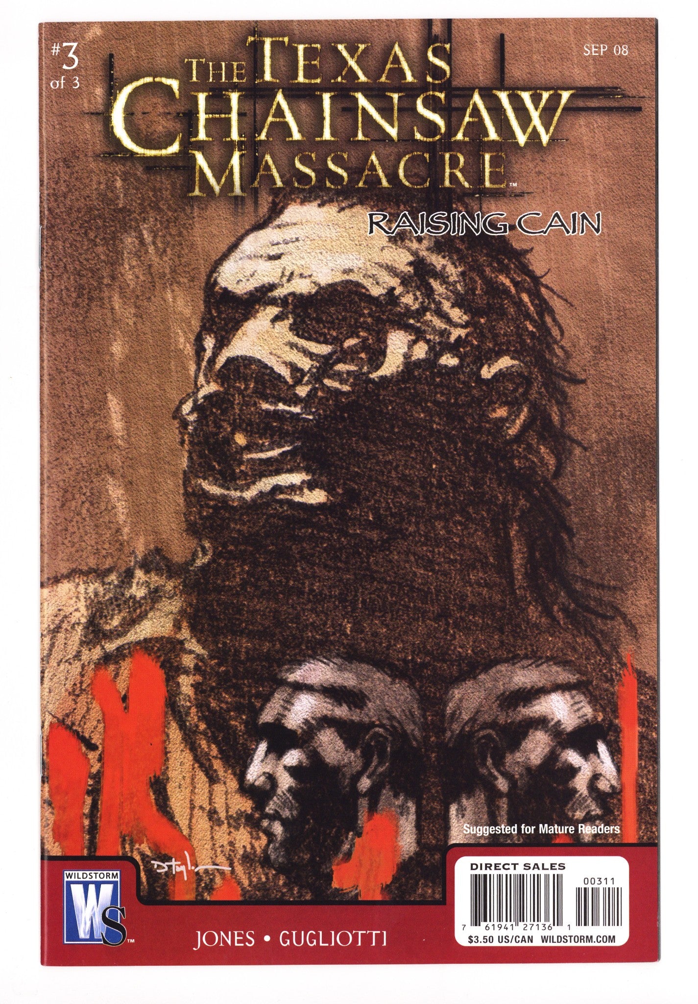The Texas Chainsaw Massacre: Raising Cain 3 NM- (9.2) (2008) 