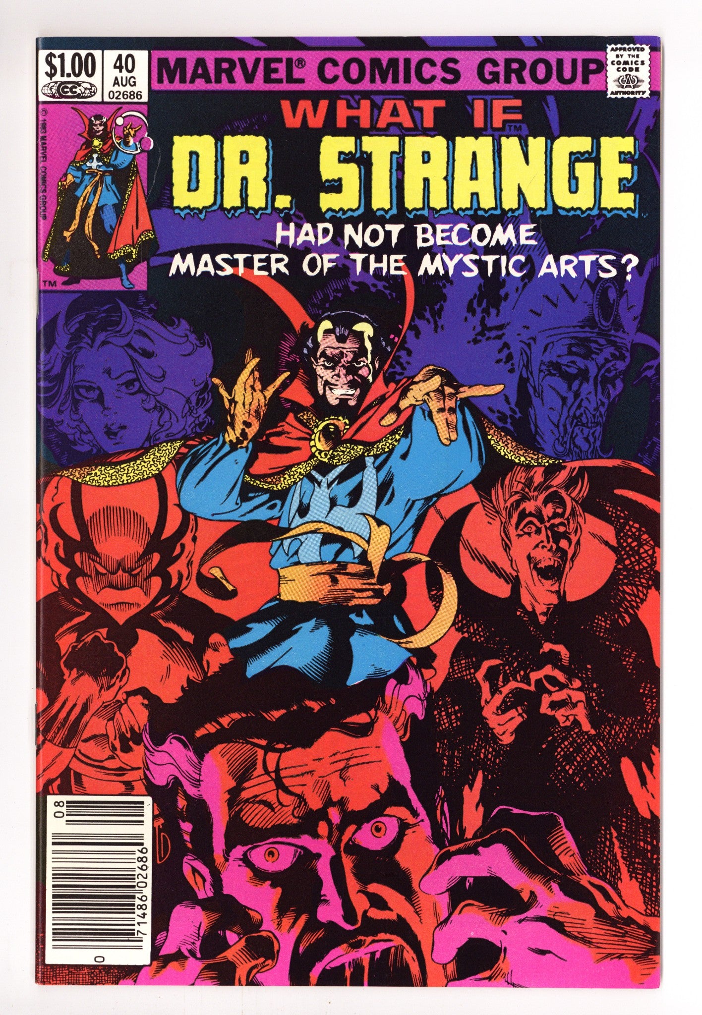 What If? Vol 1 40 NM- (9.2) (1983) Newsstand 