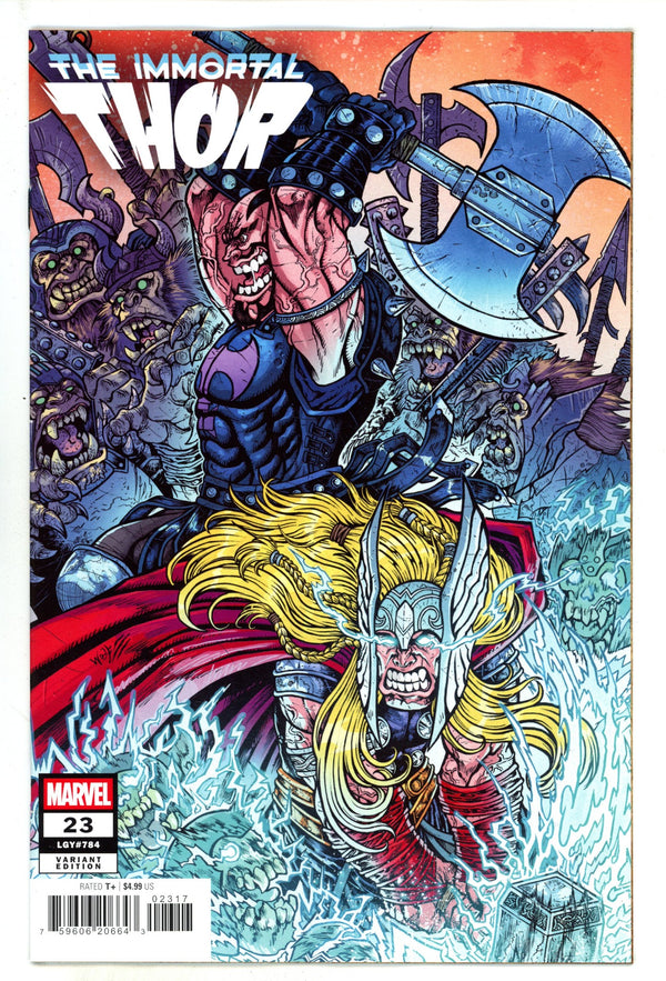 Immortal Thor 23 Wolf Incentive Variant NM (2025)