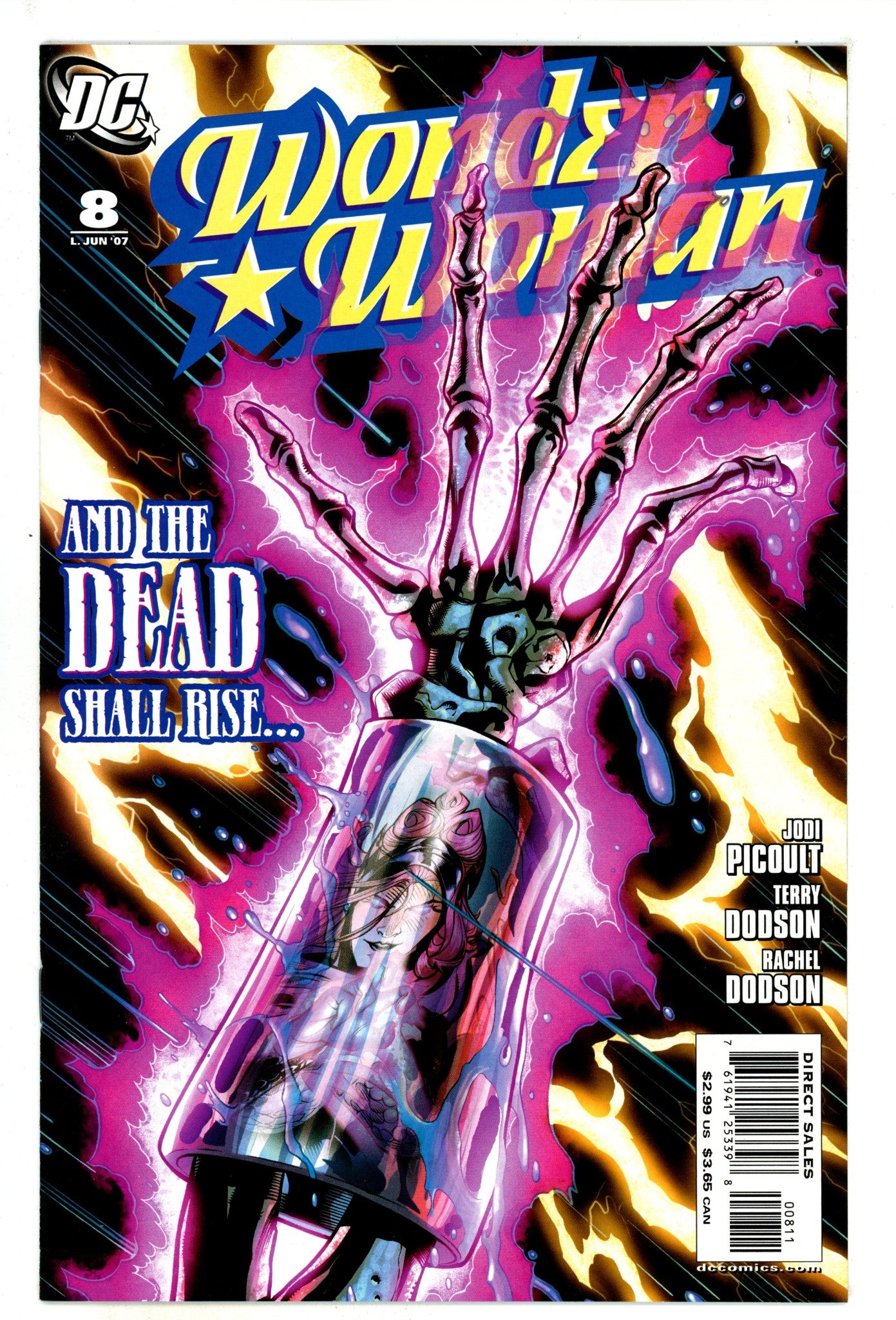Wonder Woman Vol 3 8 High Grade (2007) 