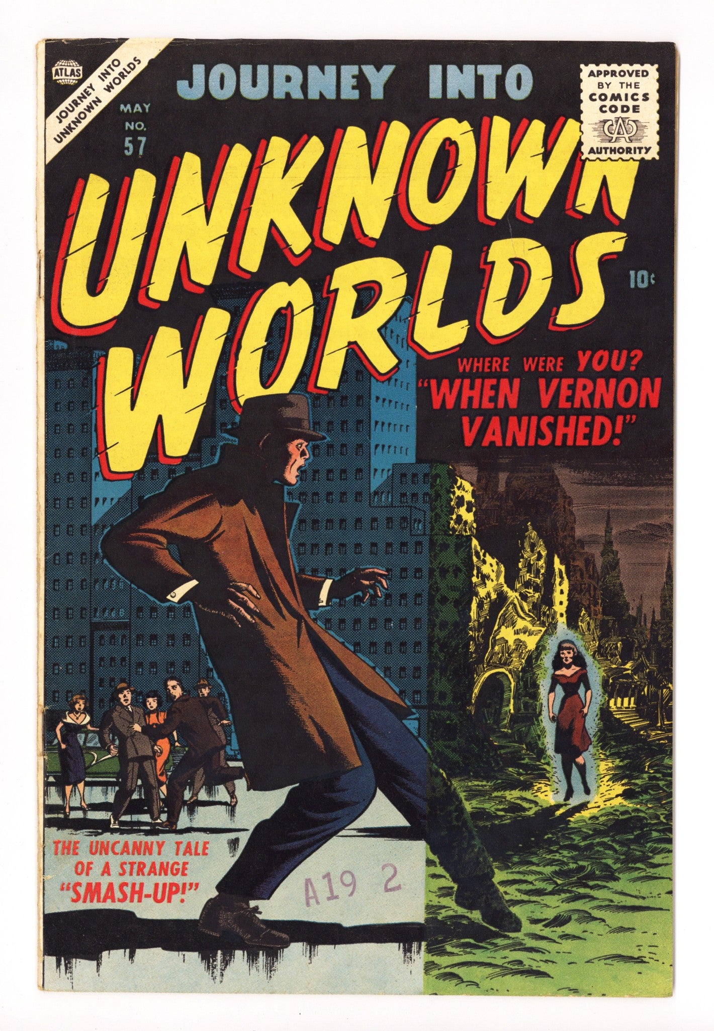 Journey into Unknown Worlds Vol 1 57 FN/VF (7.0) (1957) 
