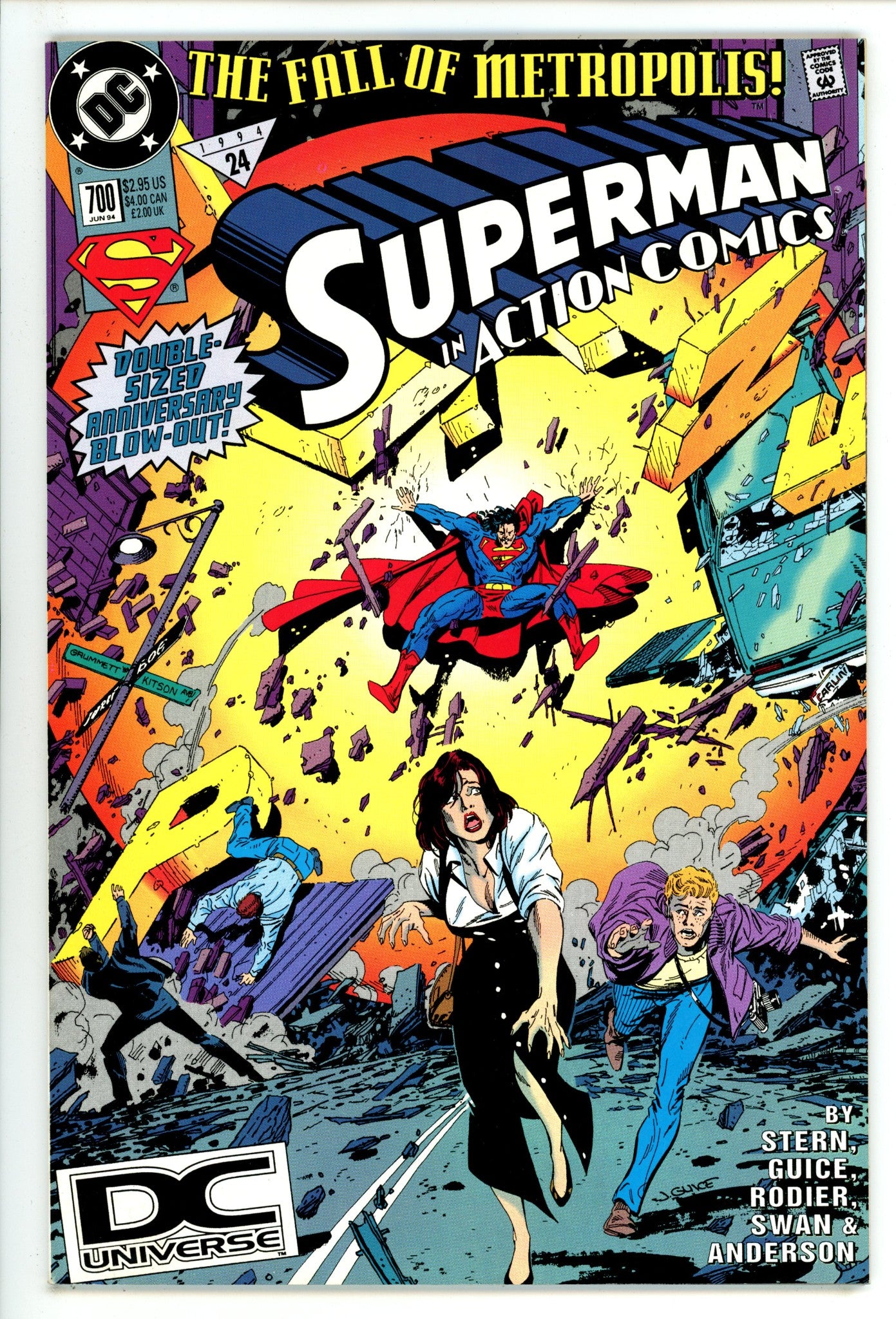 Action Comics Vol 1 700 VF (8.0) (1994) DC Universe Logo 