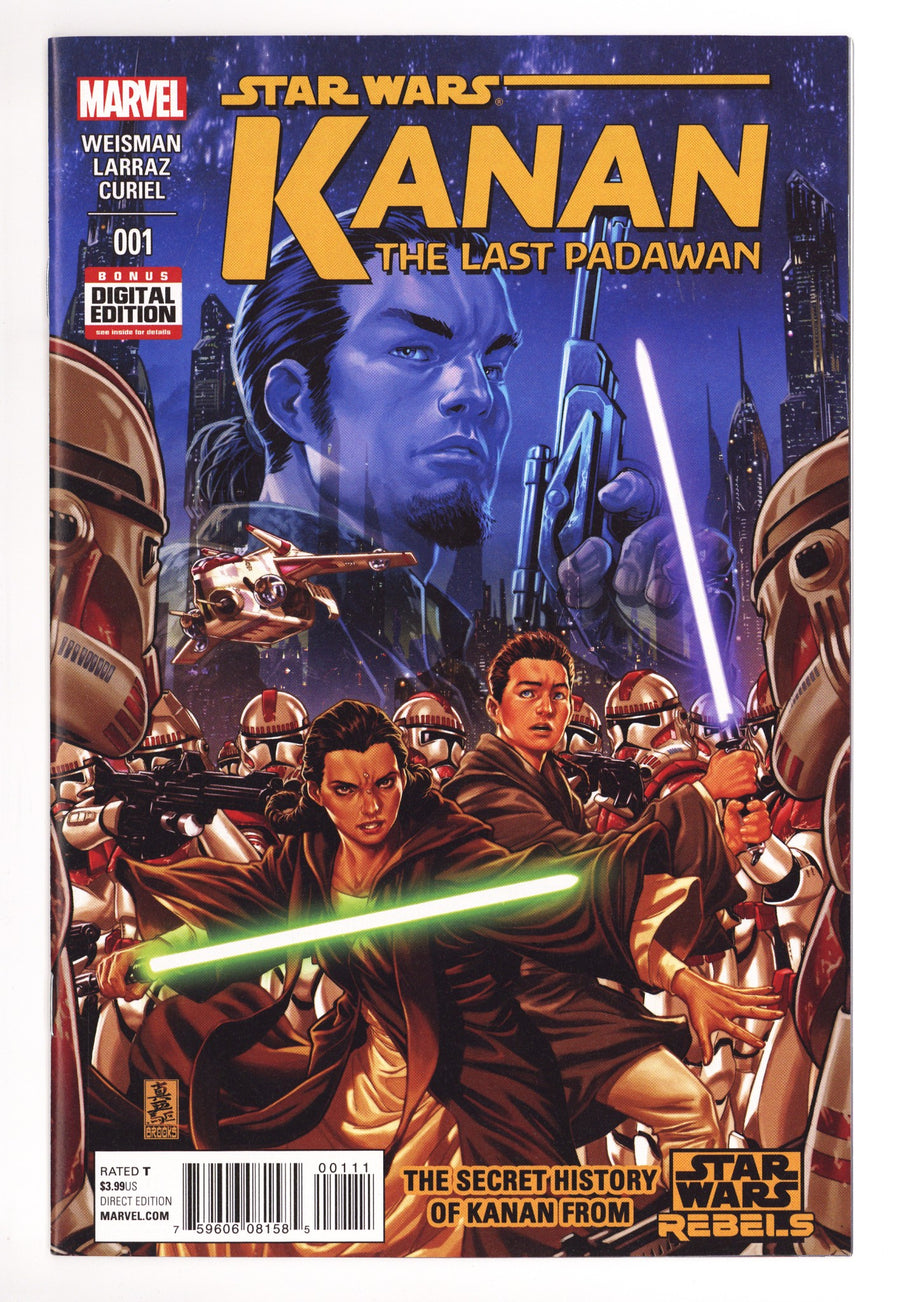 Kanan the Last Padawan 1 VF/NM (9.0) (2015) 