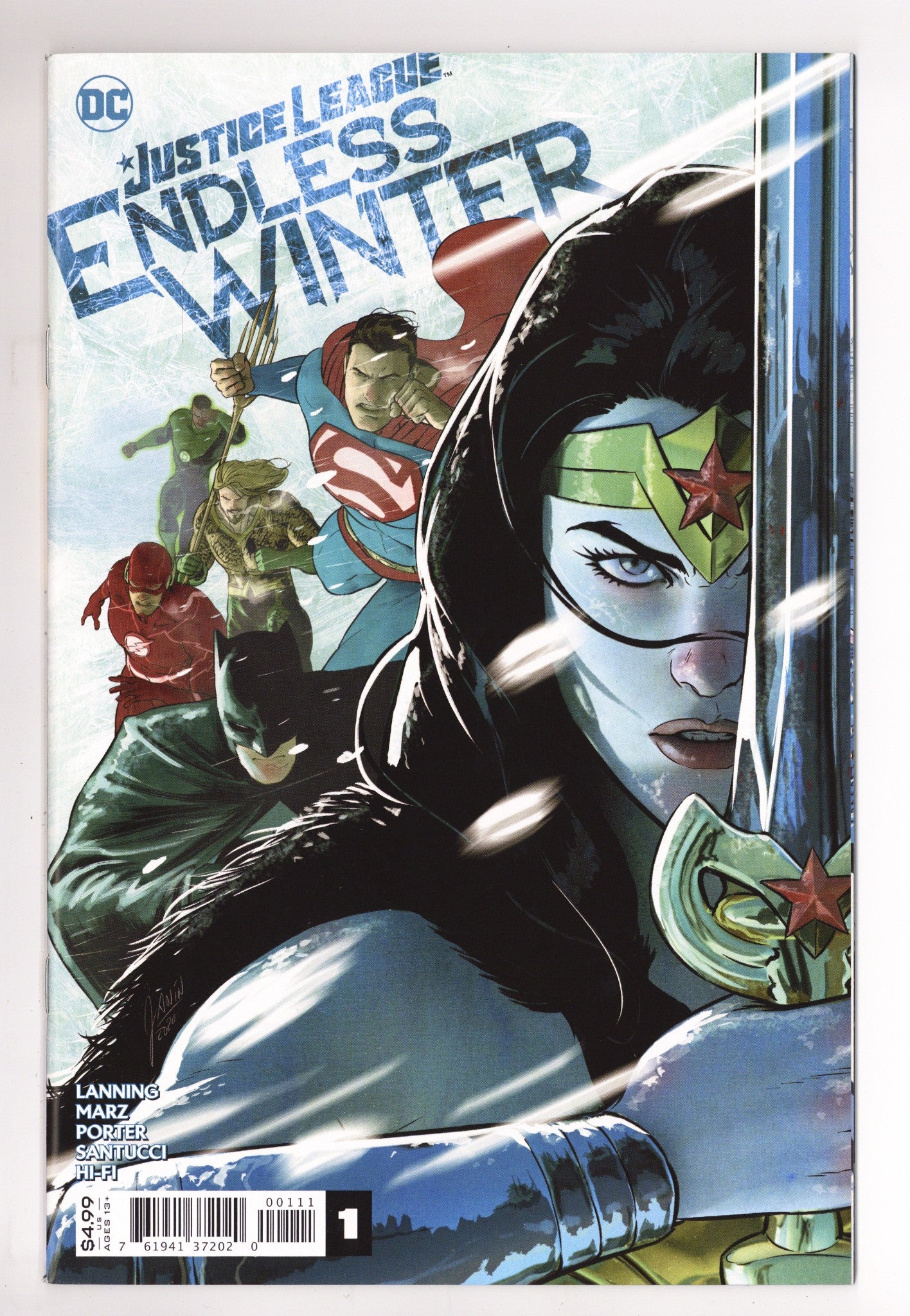 Justice League: Endless Winter   1  High Grade   (2021)        