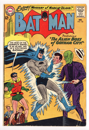 Batman Vol 1 160 VG- (3.5) (1963)