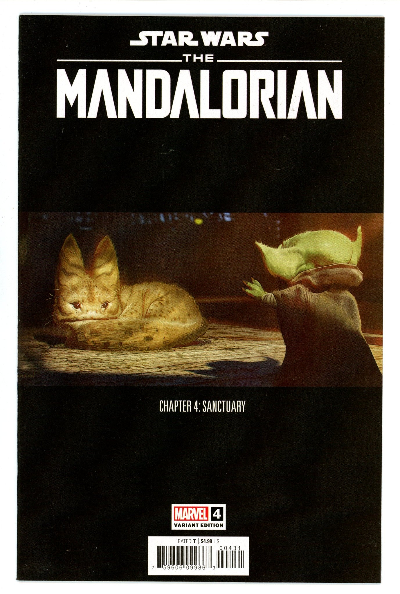 Star Wars: The Mandalorian Vol 1 4 High Grade (2022) Alzmann Variant 