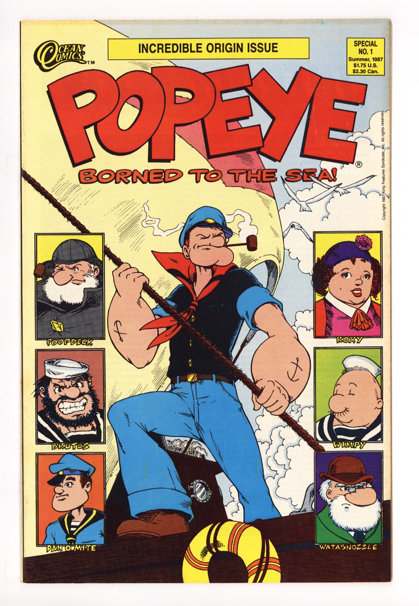 Popeye Special 1 Low Grade (1987) 