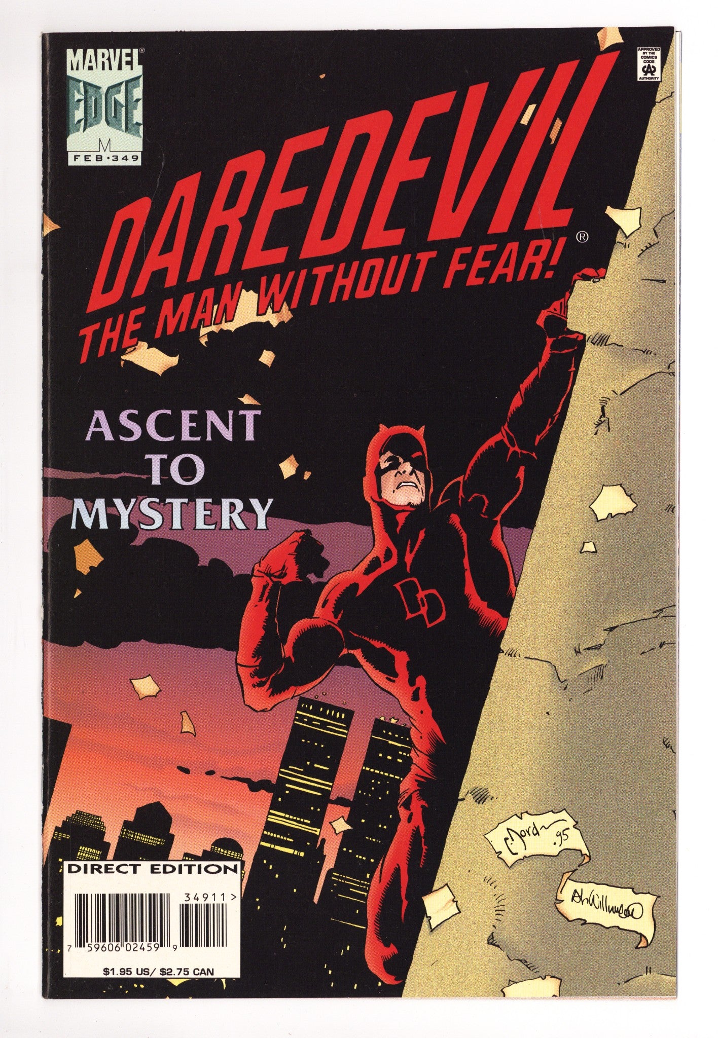 Daredevil Vol 1 349 High Grade (1996) 